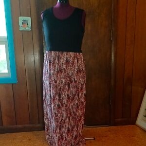 Calvin Klein Maxi Sleeveless Dress Size L